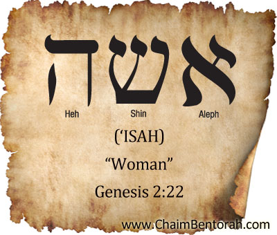 HEBREW WORD STUDY – WOMAN - Chaim Bentorah