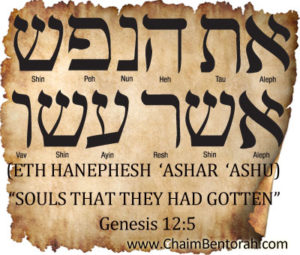 HEBREW WORD STUDY – SOULS THAT THEY HAD GOTTEN | Chaim Bentorah