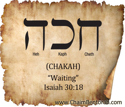 Hebrew Word Study – Waiting | Chaim Bentorah