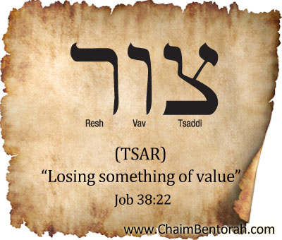 Hebrew Word Study – Losing Something Of Value | Chaim Bentorah