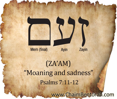 HEBREW WORD STUDY – MOANING IN SADDNESS - Chaim Bentorah