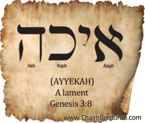 HEBREW WORD STUDY – A LAMENT - Chaim Bentorah