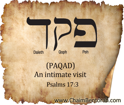 Hebrew Word Study – An Intimate Visit | Chaim Bentorah