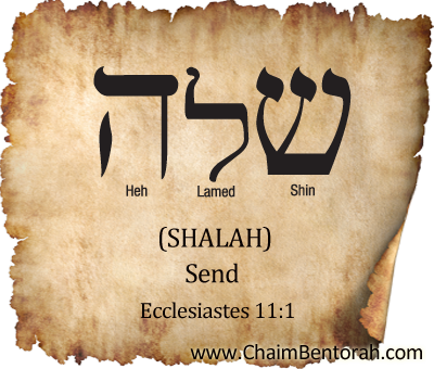 HEBREW WORD STUDY – SEND – SHALAH שלה   