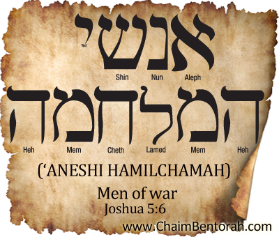 HEBREW WORD STUDY – MEN OF WAR – ‘ANESHI HAMILCHAMAH המלחמה אנשי ...