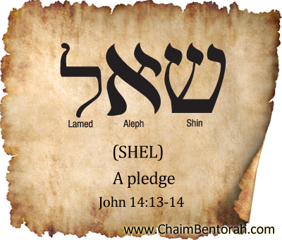 Hebrew Word Study – A Pledge – shel  שאל 