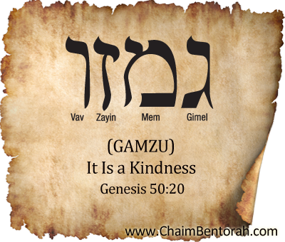 Quick Word Study – It Is a Kindness – Gamzu גמזו 