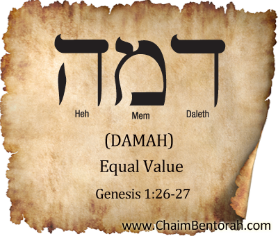 Hebrew Word Study – Equal Value – Dumah  