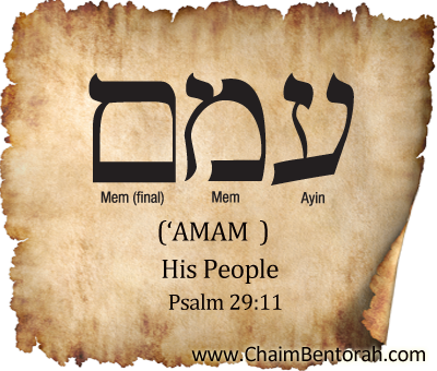 Hebrew Word Study – His People – Amam 