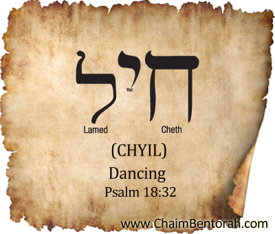 Hebrew Word Study – Dancing – Chyil 