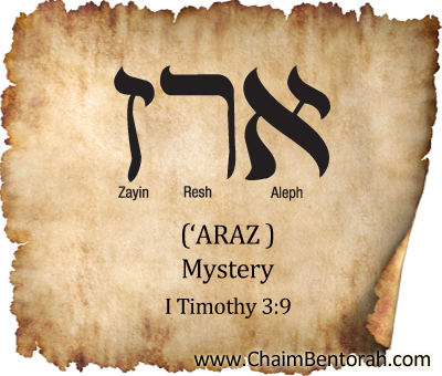 Aramaic Word Study Mystery Araz Chaim Bentorah