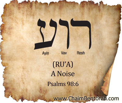 Hebrew Word Study – A Noise – Ru’a  