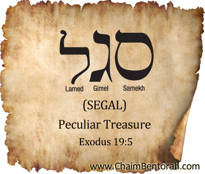 Hebrew Word Study – Peculiar Treasure – Segal