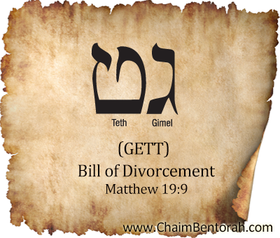 Aramaic Word Study – Bill of Divorcement  – Gett