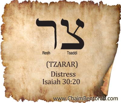 Hebrew Word Study – Distress – Tzarar